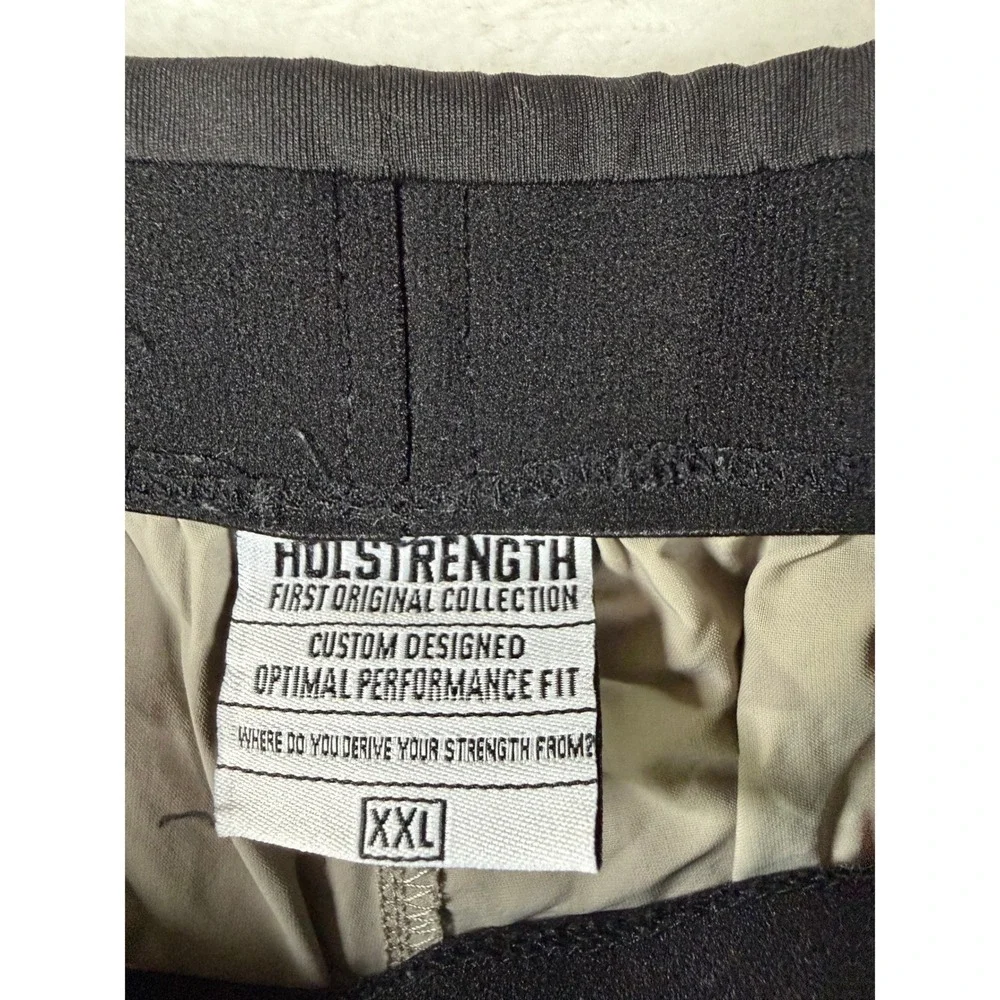 Holstrength Training Shorts Gym Athletic Performance Gray Mens XXL